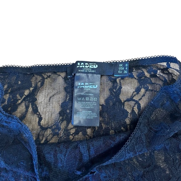 Jaded London Lace Biker Shorts - Picture 2 of 3